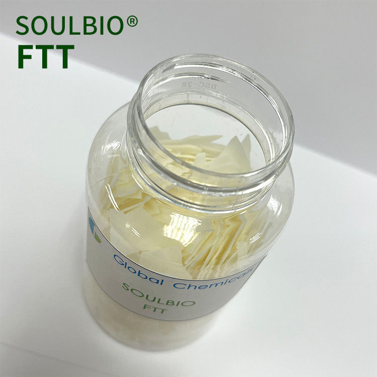 দুর্বল ক্যাটিওনিক নরমকরণ SOULBIO FTT কম হলুদ রঙের সাথে ফ্যাব্রিকের নরম, মসৃণ এবং পূর্ণ হ্যান্ডেল প্রদান করে
