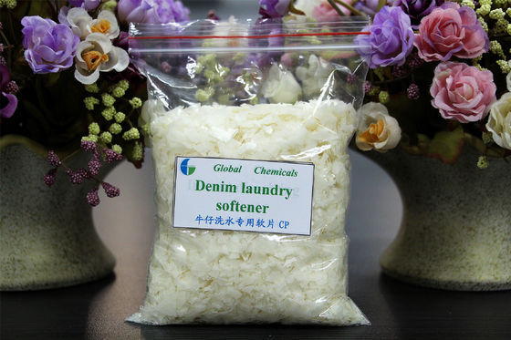 কোল্ড ওয়াটারে দ্রবণীয় লন্ড্রি সফটনার সিপি ডেনিম / সোয়েটার ওয়াশিংয়ে ব্যবহৃত হয়