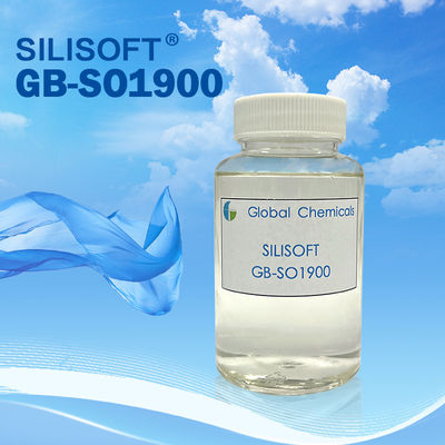 কম হলুদ অ্যামিনো সিলিকন তেল SILISOFT GB-SO1900 ভাল ওয়াশিং প্রতিরোধের সঙ্গে