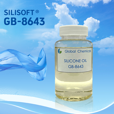 উচ্চ স্থিতিশীলতা হাইড্রোফিলিক সিলিকন SILISOFT GB-8643 For Woven Pure Cotton Home Fabric, Reactive Printed Fabric, Coating Printed Fabric, Rayon Printed Fabric