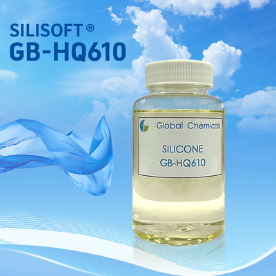 ব্লক মসৃণ ও নরম সিলিকন সিলিসফ্ট GB-HQ610 কাঠের বুনন, কাঠের বোনা এবং তাদের মিশ্রিত কাপড়ের জন্য ব্যবহৃত হয়, এছাড়াও লিক্রা কাপড়ের জন্য, চমৎকার মসৃণতা এবং নরম প্রভাব সহ
