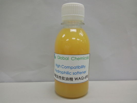 উচ্চ সামঞ্জস্যতা হাইড্রোফিলিক সফটনার WAQ-690 রুম তাপমাত্রায় দ্রবণীয়