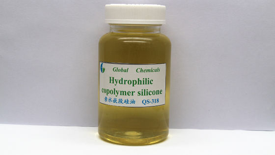 হালকা হলুদ স্বচ্ছ জৈব সিলিকন ব্লক কোপলিমার তেল QS-318