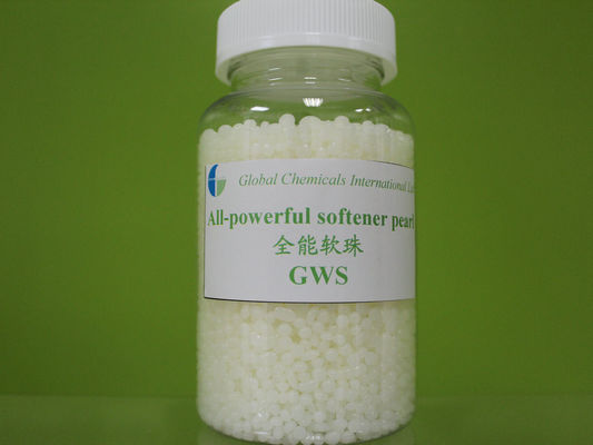 হালকা হলুদ আরটি-ডি ক্যাটিওনিক সফটনার ফ্লেকস শার্ট এবং পকেটগুলির জন্য পার্ল GWS