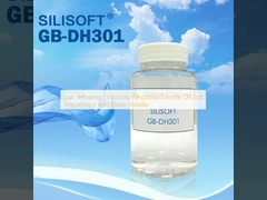 কম হলুদ / সান্দ্রতা কার্যকরী সিলিকন তেল নরম মসৃণতা এবং ইলাস্টিক হ্যান্ডেল