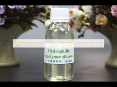 খুব দুর্বল ক্যাটিওনিক ব্লক সিলিকন, হাইড্রোফিলিক কোপলিমার সিলিকন QS-218